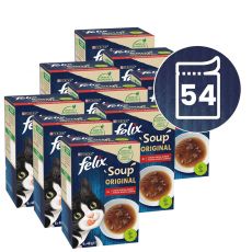 FELIX Soup Original marhából, csirkéből és bárányból 54 x 48 g