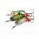 DAM Effzett Standard Spoon 4,5cm/16g Olive/Chartreuse Tiger UV