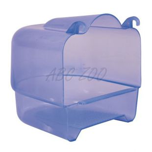 Madárfürdető - felakasztható, kék 15x16x17cm