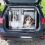 Alumínium kutyaszállító box, autóba - 95 x 69 x 88 cm, autóba - 95 x 69 x 88 cm