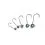 Fox Rage Finesse Jig Heads 1/0 3db 15g-10441
