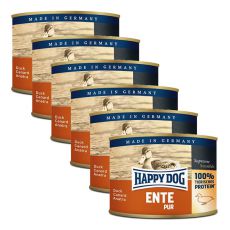 Happy Dog Pur - Ente/kacsa, 6 x 200g