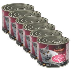Leonardo konzerv macskáknak - Baromfi 6 x 200 g