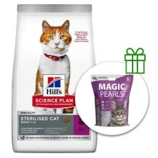 Hill's Science Plan Sterilised Cat Adult Duck 10 kg + macskaalom INGYEN