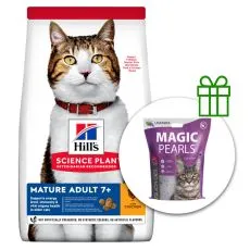 Hill's Science Plan Feline Mature Adult 7+ Chicken 10 kg + macskaalom INGYEN