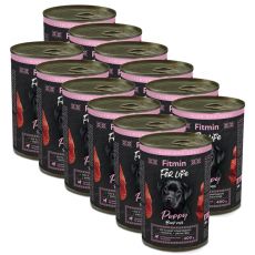 Konzerv Fitmin For Life PUPPY Beef 12 x 400 g