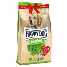 Happy Dog NaturCroq LAMM & REIS 15 kg + 3 kg GRÁTISZ