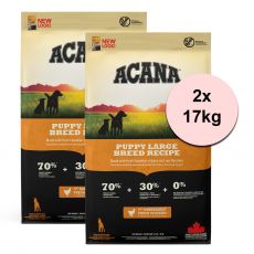 ACANA Puppy Large Breed 2 x 17kg