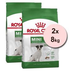 ROYAL CANIN MINI ADULT +8, 2 x 8 kg