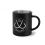 Rozsdamentes acél Delphin BlackWAY bögre 300 ml