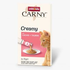 Animonda Carny Adult Creamy - lazac és taurin 6 x 15 g