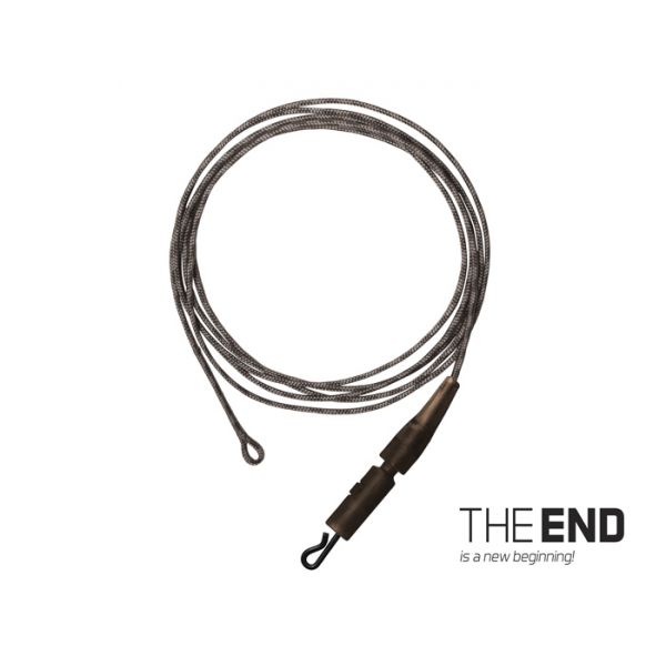 Delphin THE END Leadcore + PIN clip kötött horog / 3db 1m