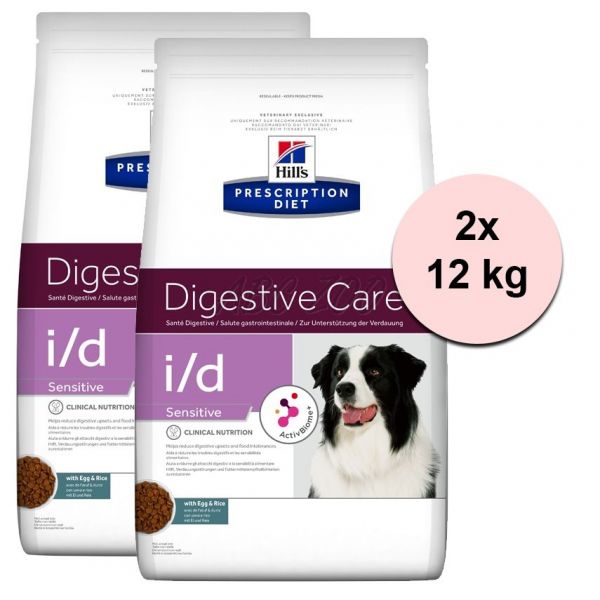 Hill's Prescription Diet Canine i/d Sensitive AB+ 2 x 12 kg