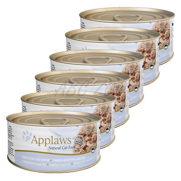 Applaws Cat - konzerv macskáknak tonhallal és sajttal, 6 x 70g