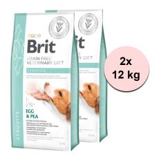 Brit Veterinary Diets GF dog Struvite 2 x 12 kg