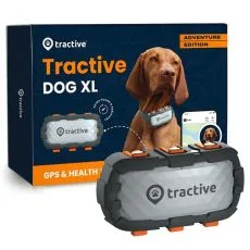 Tractive GPS DOG XL Adventure Edition - k&ouml;vesse nyomon kuty&aacute;ja tart&oacute;zkod&aacute;si hely&eacute;t &eacute;s aktivit&aacute;s&aacute;t