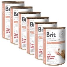 Brit Veterinary Diets GF dog Renal 6 x 400 g