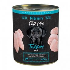 Konzerv Fitmin For Life TURKEY paté 800 g