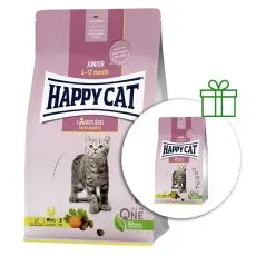 Happy Cat Junior Land Gefl&uuml;gel / Baromfi 1,3 kg 1+1 GR&Aacute;TISZ