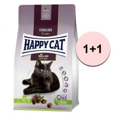 Happy Cat Sterilised Weide-Lamm / Bárány 1,3 kg 1+1 GRÁTISZ