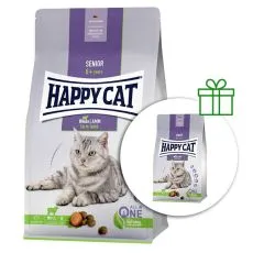 Happy Cat Senior Weide-Lamm / B&aacute;r&aacute;ny 1,3 kg 1+1 GR&Aacute;TISZ