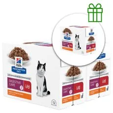 Hill's Prescription Diet Feline i/d AB+ csirke 12 x 85 g, 2+1 GR&Aacute;TISZ