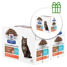 Hill's Prescription Diet Feline Early Stage Kidney Care k/d Chicken 12 x 85 g, 2+1 GR&Aacute;TISZ