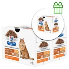 Hill's Prescription Diet Feline k/d + Mobility 12 x 85 g, 2+1 GR&Aacute;TISZ
