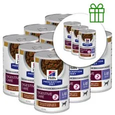 Hill's Prescription Diet Canine Digestive Care Low Fat i/d Chicken 354 g, 9+3 GR&Aacute;TISZ