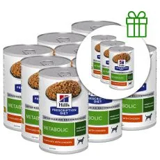 Hill's Prescription Diet Canine Metabolic Chicken 370 g, 9+3 GR&Aacute;TISZ