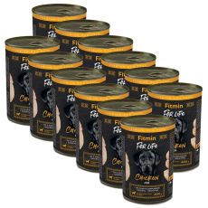 Konzerv Fitmin For Life CHICKEN paté 12 x 400 g