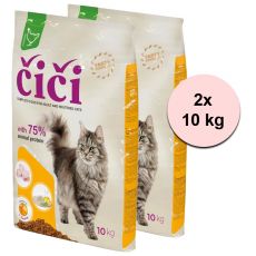 CHICI granulátum macskáknak - csirke 2 x 10 kg