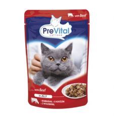 PreVital Cat Kapszula marhával aszpikban 100 g