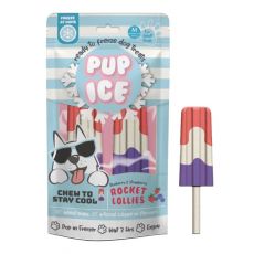 Pup Ice hűsítő csemege eper & áfonya 2 db