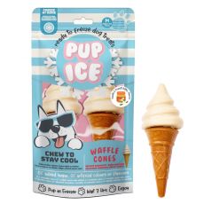 Pup Ice hűsítő csemege vanília & mogyoróvaj 2 db