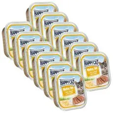 Happy Cat Minkas DUO Pat&eacute; marhah&uacute;s &eacute;s ny&uacute;l 12 x 100 g