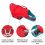 Kurgo Surf N Turf Dog Life Jacket Úszómellény kutyáknak, S piros
