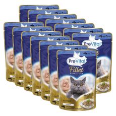 PreVital Fillet Selection pisztránggal aszpikban 14 x 85 g