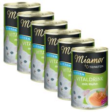 Miamor Vitaldrink Kitten ital cicáknak, csirke 6 x 135 ml