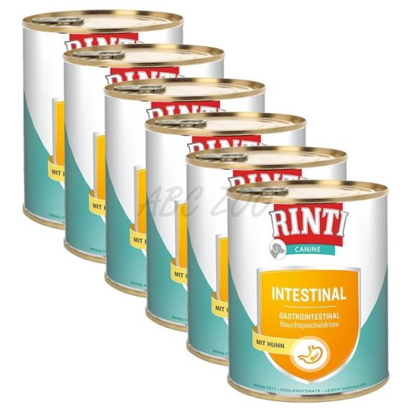 5,36/kg) RINTI Canine Intestinal Mit Lamm Für Hunde - 24 X 800 G
