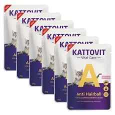 Kattovit Vital Care Anti Hairball lazac 6 x 85 g