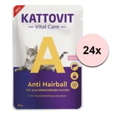 Kattovit Vital Care Anti Hairball lazac 24 x 85 g