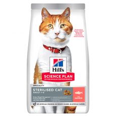 Hill's Science Plan Feline Young Adult Sterilised Cat Salmon 15 kg - SÉRÜLT CSOMAGOLÁS