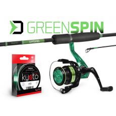 Delphin Spinning készlet GreenSPIN 240cm/30g + 3T + 0,234mm