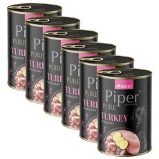 Piper Pure pulyka és burgonya konzerv 6 x 400 g