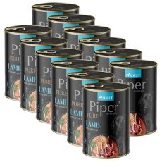 Piper Pure bárányhúsos és spenótos konzerv 12 x 400 g