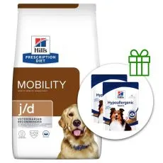 Hill's Prescription Diet j/d Joint Care Granules kuty&aacute;knak 16 kg + 2x jutalomfalat GR&Aacute;TISZ