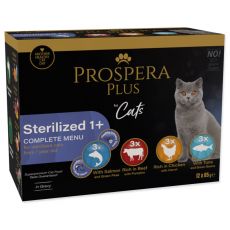 Prospera Plus Sterilized 1+ tasakos eledel 12 x 85 g