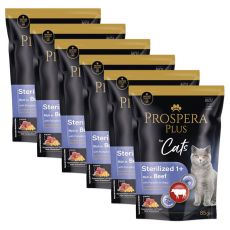Prospera Plus Sterilized 1+ Beef & Pumpkin 6 x 85 g