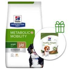 Hill's Prescription Diet Canine Meta+Mobility 4 kg + jutalomfalat GR&Aacute;TISZ